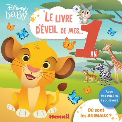 Le livre d'éveil de mes... 1 an - où sont les animaux ? - Image principale