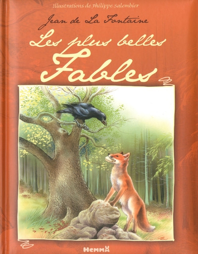 Jean de la fontaine les plus belles fables (le corbeau et le renard) - Image principale