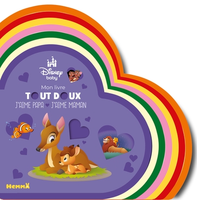 Disney baby - mon livre tout doux - j'aime papa / j'aime maman - Image principale