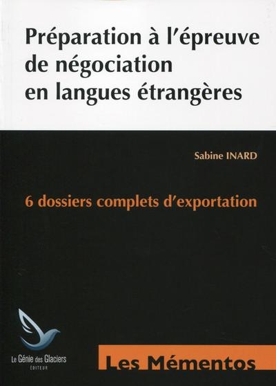 Préparation à l'épreuve de négociation en langues étrangères - Image principale