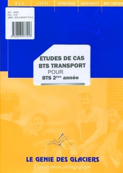 Etudes de cas bts transport 2 pochette bts 2eme annee - Image principale