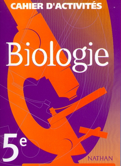 Biologie 5e cahier activites - Image principale