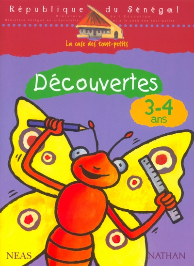 La case des tout-petits découvertes 3-4 ans cahier d'activités sénégal - Image principale