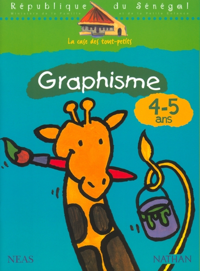 La case des tout-petits graphisme 4-5 ans cahier d'activités sénégal - Image principale