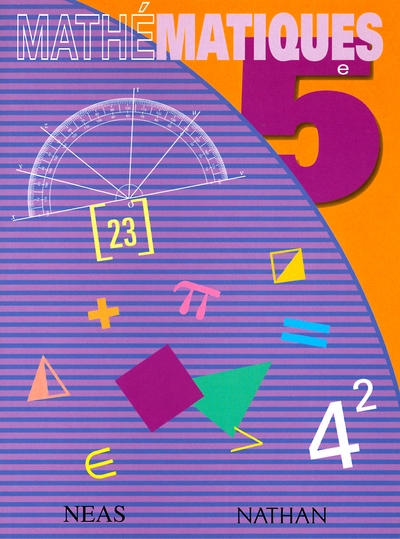 Mathematiques 5eme eleve version senegal - Image principale