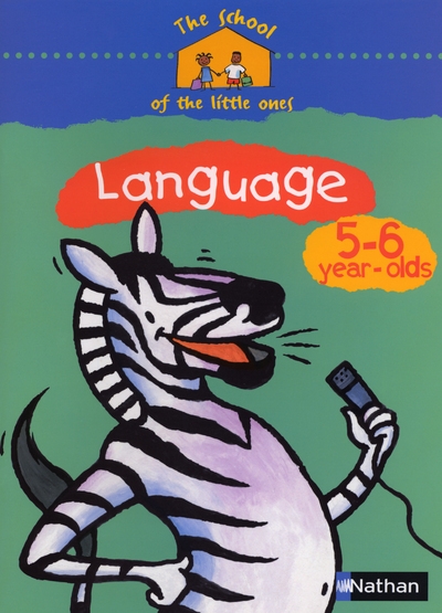 The school of the little ones language 5-6 year-olds cahier d'activités en anglais - Image principale