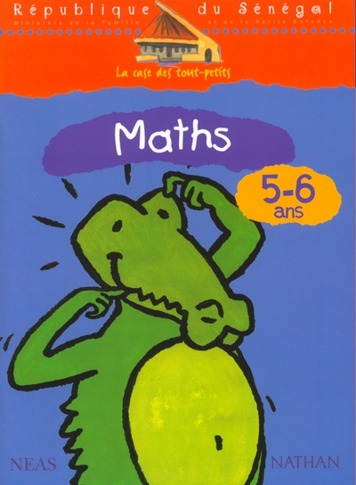La case des tout-petits mathématiques 5-6 ans cahier d'activités sénégal - Image principale