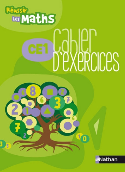 Réussir les maths ce1 cahier d'exercices - Image principale