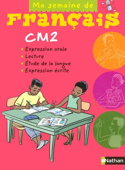 Ma semaine de francais cm2 eleve - Image principale