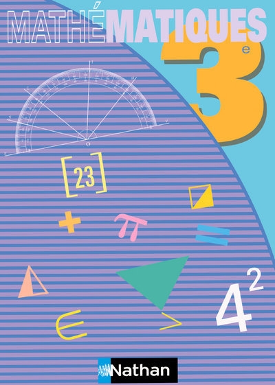 Mathématiques 3e livre élève ne avec logarithmes - Image principale