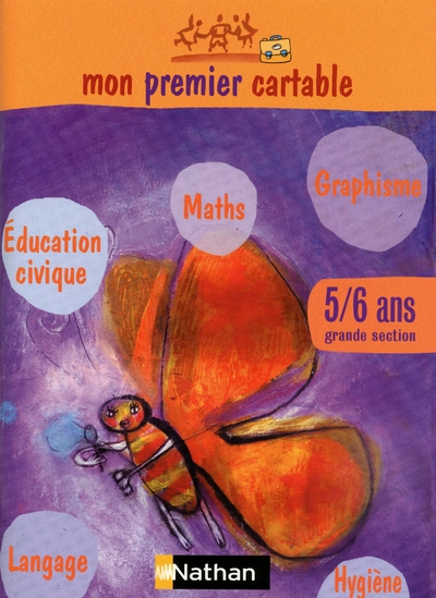 Mon premier cartable 5-6 ans (grande section) cahier d'activités graphisme, langage, mathématiques, - Image principale
