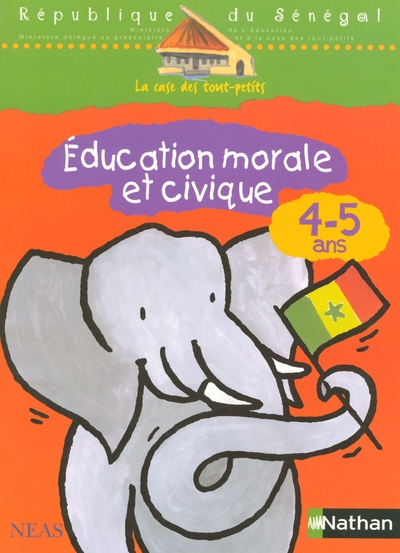 La case des tout-petits education morale et civique 4-5 ans cahier d'activités sénégal - Image principale