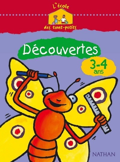 L'école des tout-petits découvertes 3-4 ans cahier d'activités - Image principale