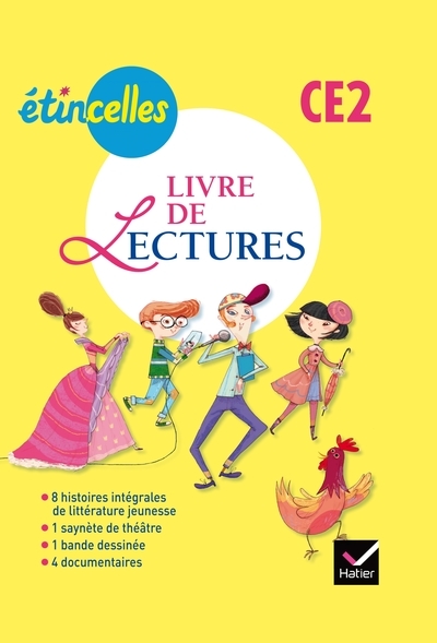 Etincelles ce2 éd. 2014 - livre de lectures - Image principale