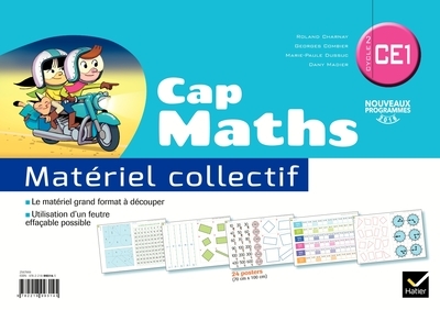 Cap maths ce1 éd. 2016 - matériel collectif - Image principale