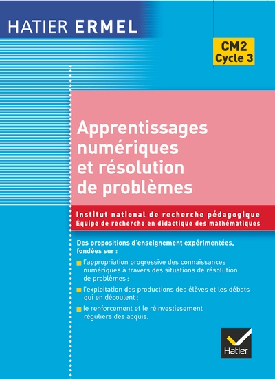 Ermel - apprentissages numériques et résolution de problèmes cm2 - Image principale