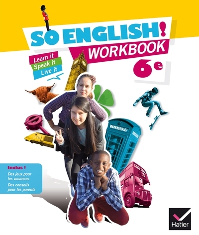 So english! 6e éd. 2015 - workbook - Image principale