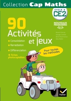 Cap maths ce2 éd. 2016 - 90 activités de consolidation, remédiation et différenciation - Image principale
