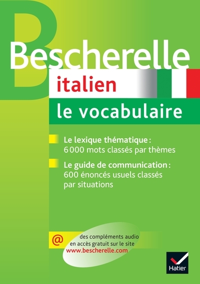 Bescherelle - italien : le vocabulaire - Image principale