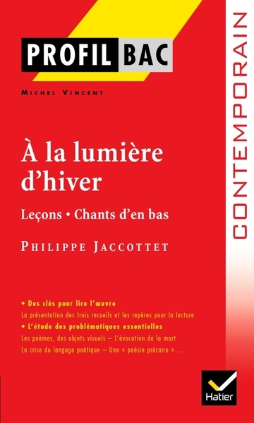Profil - jacottet (philippe) : à la lumière d'hiver - Image principale