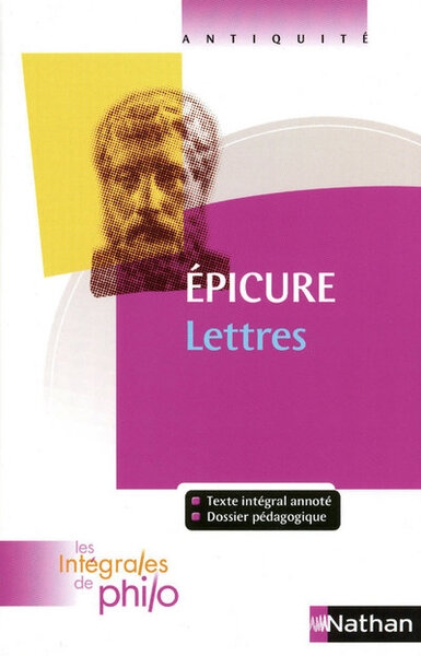 Les intégrales de philo - epicure, lettres - Image principale