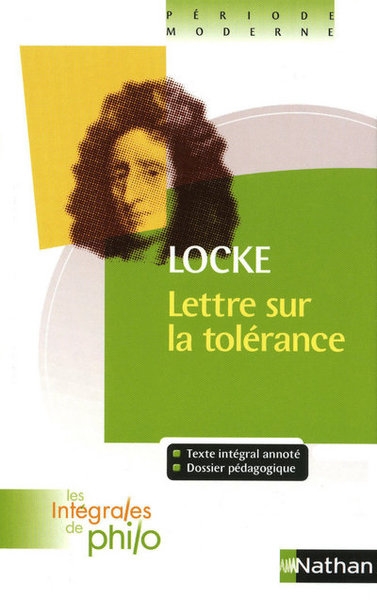 Les intégrales de philo - locke, lettre sur la tolérance - Image principale