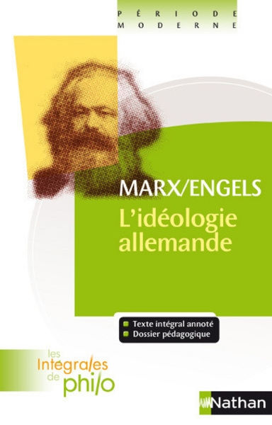 Les intégrales de philo - marx/engels, l'idéologie allemande - Image principale