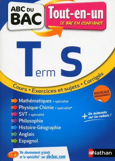 Tout en un terminale s abc du bac - Image principale