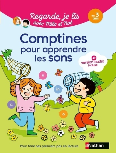 Regarde je lis avec mila et noé - comptines pour apprendre les sons dès 3 ans - Image principale