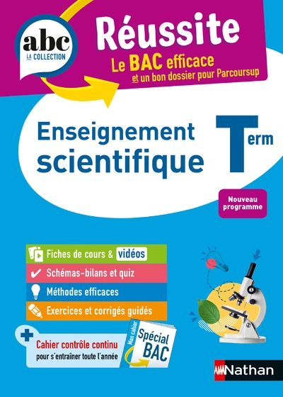 Abc du bac réussite enseignement scientifique terminale - Image principale