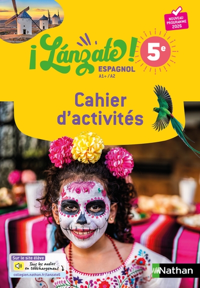 ¡lanzáte! - 5e - cahier - 2026 - Image principale