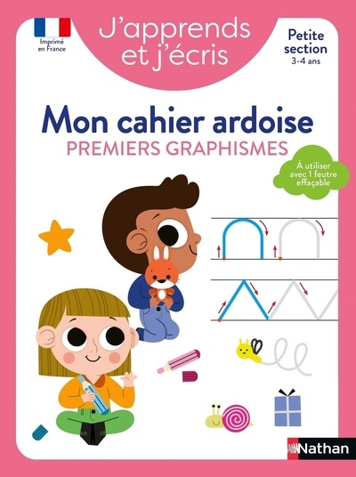 J'apprends et j'écris premiers graphismes petite section 3-4 ans - Image principale
