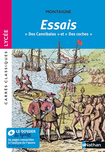 Les essais "des cannibales" "des coches" - montaigne - Image principale
