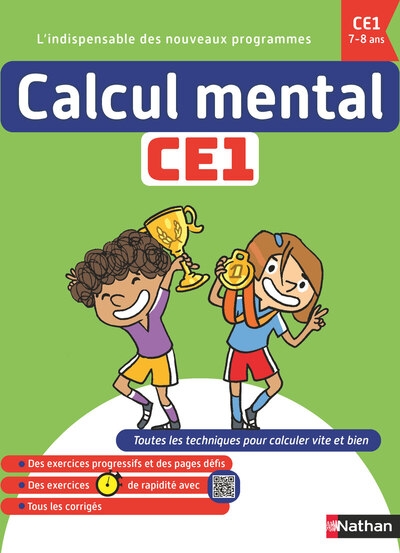 Calcul mental ce1 - 7-8 ans - Image principale