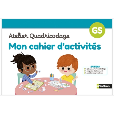 Cahiers des ateliers - mon cahier d'activités atelier quadricodage gs - Image principale