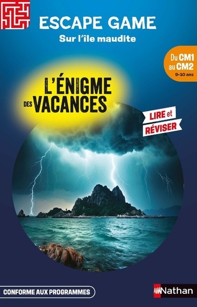 Enigme des vacances escape game du cm1 au cm2 - sur l'île maudite - Image principale