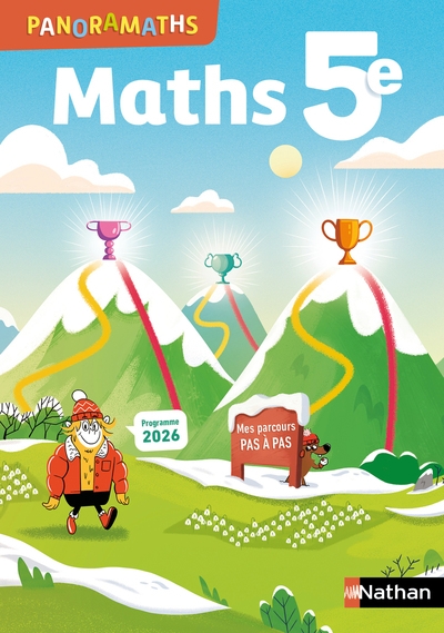 Panoramaths mathématiques 5e - manuel élève - 2026 - Image principale
