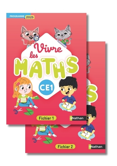 Vivre les maths - ce1 - fichier de l'élève - programme 2025 - Image principale
