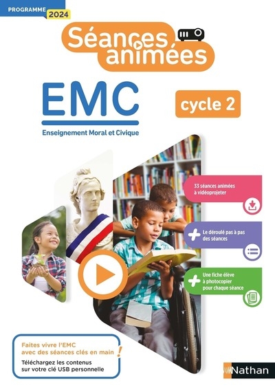Séances animées - emc cycle 2 - guide + ressources - Image principale