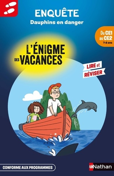 L'énigme des vacances du ce1 au ce2 dauphins en danger - Image principale