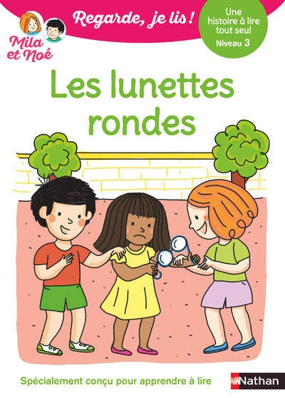 Regarde je lis ! une histoire à lire tout seul - les lunettes rondes niv3 - Image principale