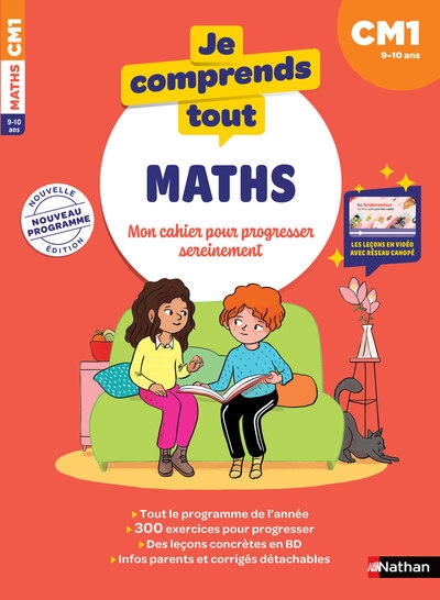 Je comprends tout - maths cm1 - 9-10 ans - Image principale