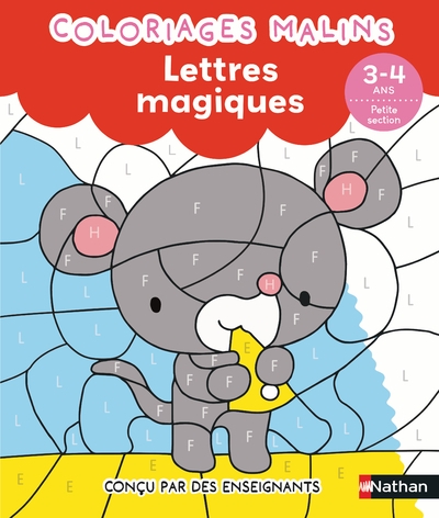 Lettres magiques ps - coloriages malins - Image principale