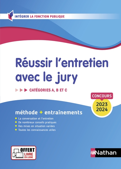 Réussir l'entretien avec le jury - concours 2023-2024 n32 catégories a,b et c - Image principale
