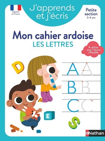 J'apprends et j'écris - mon cahier ardoise les lettres ps - Image principale