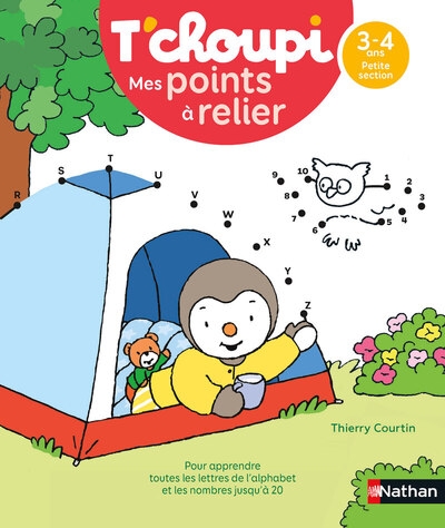 T'choupi mes points à relier - lettres et nombres 3-4 ans ps - Image principale
