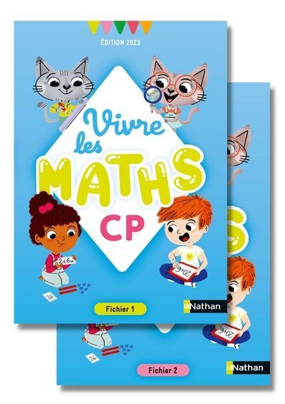 Vivre les maths - cp - fichier de l'élève - edition 2023 - Image principale