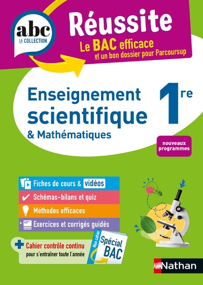 Abc réussite enseignement scientifique 1re - Image principale