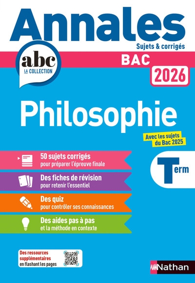 Annales bac philosophie 2026 - Image principale