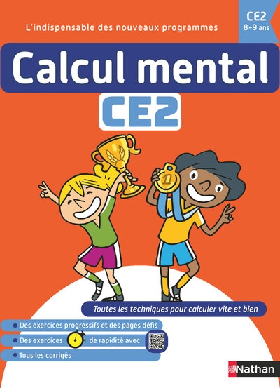 Calcul mental ce2 - 8-9 ans - Image principale